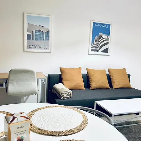 Apartmán Silesia Prime Widok Na Spodek Wifi Centrum Katowic